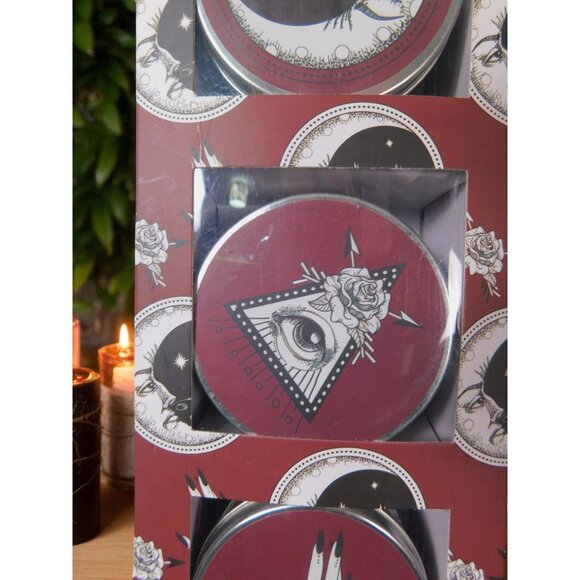 I Am The Universe Candle Set Travel Tin Pomegranate Noir Scented Decor Gift New - Picture 4 of 9